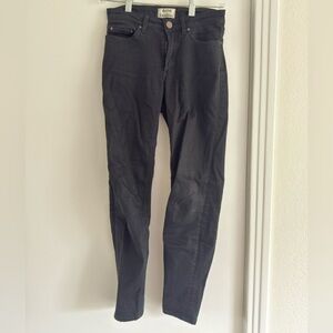 Women’s Acne Studios Black Denim Jeans